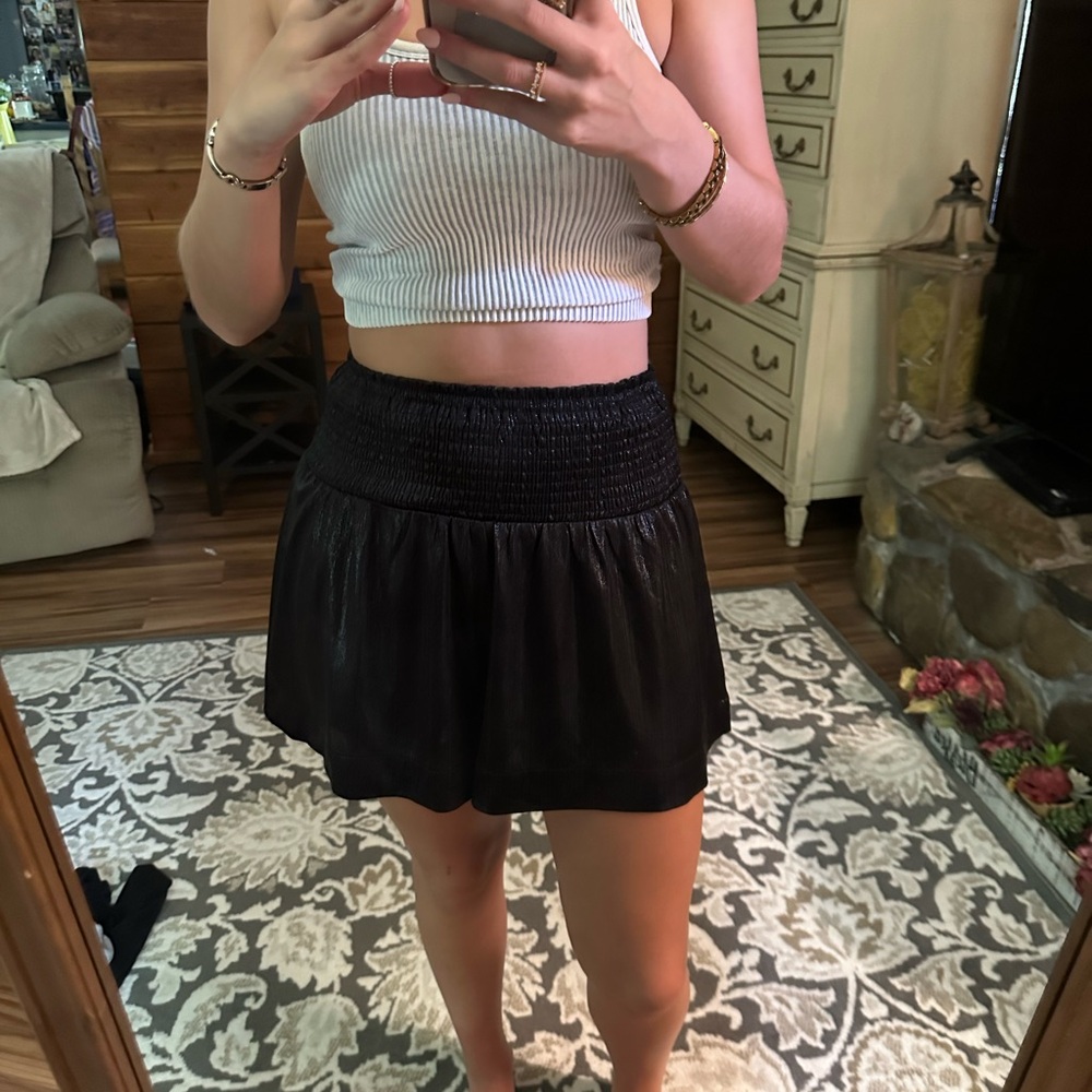 Black Shimmer Short